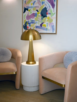 wireless brass high end luxury lamp