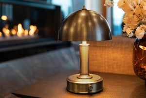 Tito Vintage Brass Mini Lamp by Modern Lantern