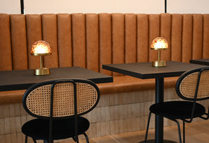 luxury cordless lamps for dining and bar lighting